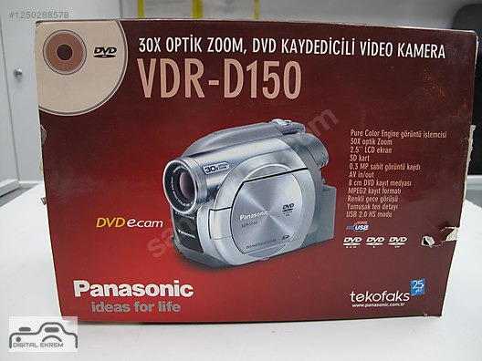 İkinci El ve Sıfır Alışveriş / Fotoğraf & Kamera / Video Kamera / Dijital Kamera / DVD, Blu-ray Kayıt