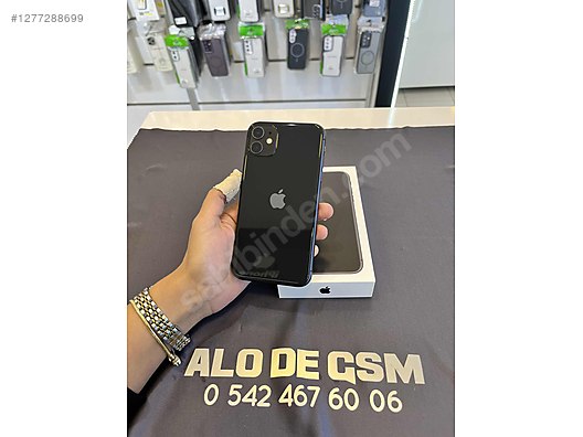 Resim Apple iPhone 11 İkinci El TR | 64 GB | Siyah İkinci El İPhone 11 64 GB PİL%89 hatasız