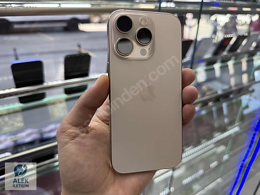 Resim Apple iPhone 16 Pro İkinci El YD | 256 GB | Çöl Titanyum İkinci El APPLE İPHONE 16 PRO 256 GB PİL 100 / 16 AY