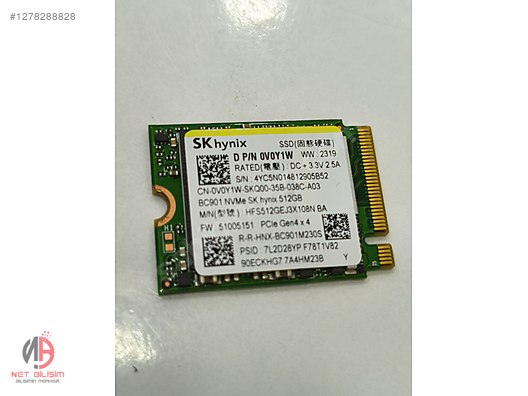 SSD M.2 NVMe 2230 Samsung 中古 512gb Samsung - Micron - WD - Hynix M2 Nvme Gen4 Ssd 2230 Sıfır