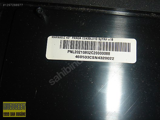 はんん出品 Tele CC430LV1D-HX , Sunny SN43DAL13/0216 TCON BOARD - TV Yedek