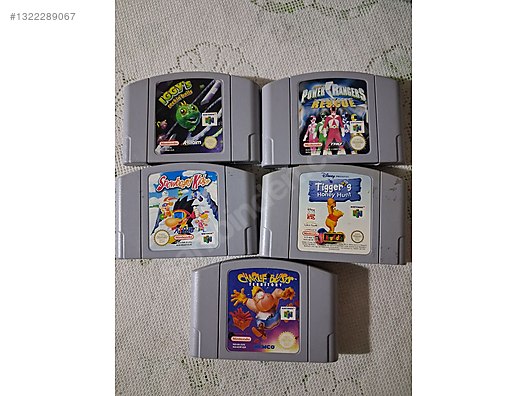 PLAYSTATION1/2 、NINTENDO 64 ゲーム機 NİNTENDO 64 PAL OYUN SETİ on sahibinden.com - 1322289067