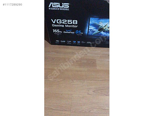 ASUS VG258 165Hz 0.5 MS Gaming Monitör at sahibinden.com - 1117289290
