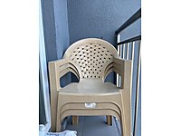 Sandalye - ızgaralı mangal.