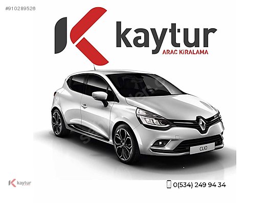 renault clio kaytur arac kiralama kalitesiyle otomatik vites araclar at sahibinden com 910289526