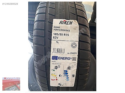 リッチョン 185/55/15 82V RİKEN ROAD PERFORMANCE 3250 TL sahibinden.comda