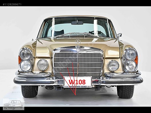 Mercedes store w108 parts