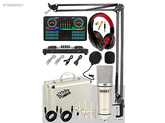 Midex CX1 Effective Set Youtuber Mikrofonu sahibinden.comda