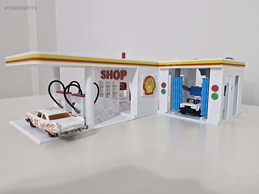 Özel Yapım Diecast Model Diorama Set - 1249290175