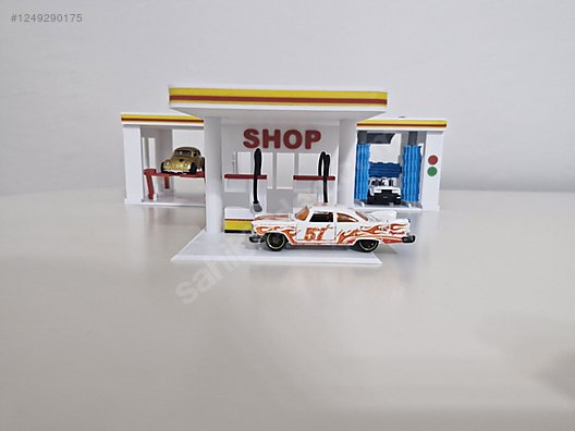 Özel Yapım Diecast Model Diorama Set - 1249290175