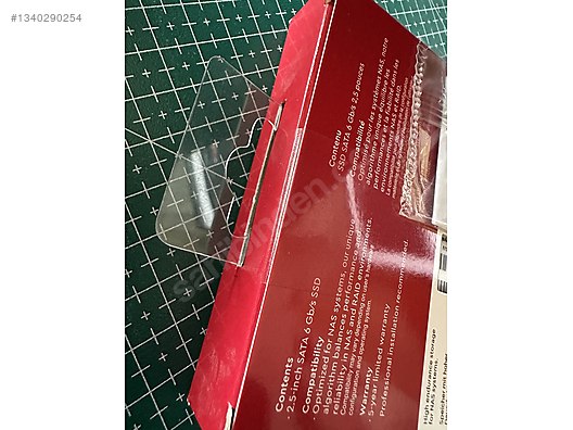 WD Red SA500 2TB SATA SSD Sıfır Kapalı Kutu sahibinden.comda