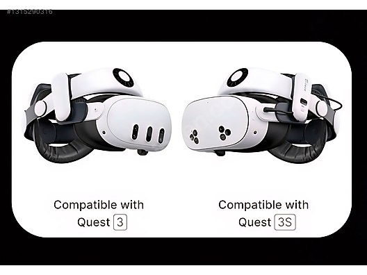 BOBOVR S3 Pro kafa band Meta Quest3 ve 3S uyumlu Sıfır Avrupadan