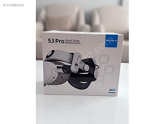 BoboVR S3Pro kafa bandı Meta Quest3 ve 3S uyumlu Sıfır Avrupadan