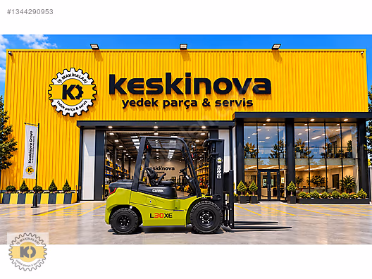 KESKİNOVA dan CLARK 3 TON LİTYUM AKÜLÜ FORKLİFT 4800 TRP ASANSÖR