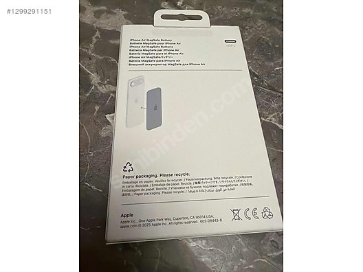 İphone air battery magsafe sahibinden.comda - 1299291151