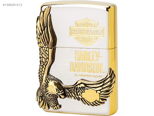 コレクション Harley-Davidson Zippo Limited Edition Zippo Harley Davidson Japan Limited Edition Silver&Gold çakmak