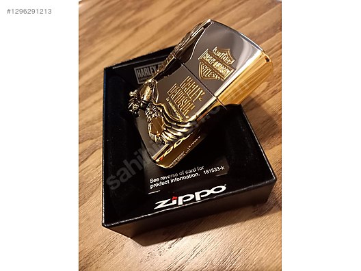 Zippo Harley Davidson Japan Limited Edition Silver&Gold çakmak