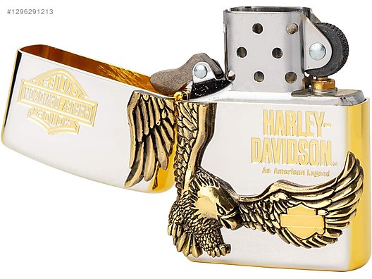 Zippo Harley Davidson Japan Limited Edition Silver&Gold çakmak