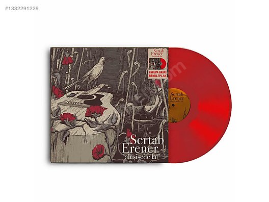 Sertap erener ah şişede lal renkli plak - Müzik Plakları