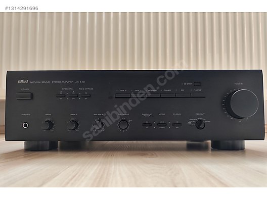 Yamaha Entegre Amfi - YAMAHA AX-540 NATURAL SOUND STEREO AMPLIFIER