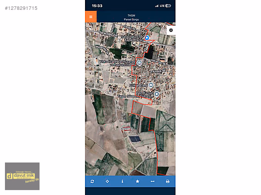 SARAÇOĞLU MAH. SATILIK 500 MT HİSSELİ ARSA #1278291715