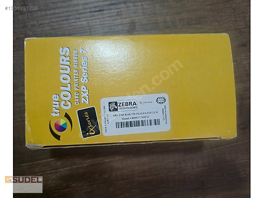 Termal Ribon / Zebra ZXP7 Kart Yazıcı Ribbon 800077-749EM Kodlu