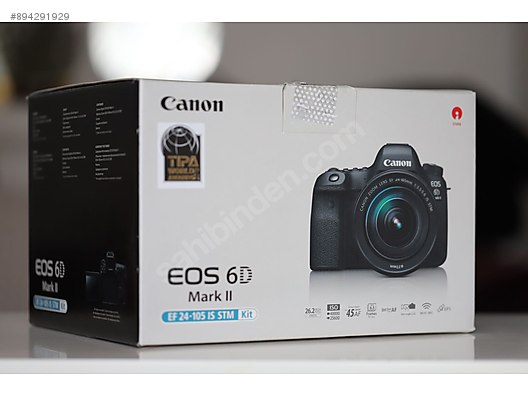 dslr canon eos 6d mark ii canon