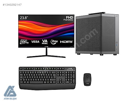 Toplama / Turbox Tx8697 i7 4770 8GB 256GB SSD 23.8 Monitör Ofis