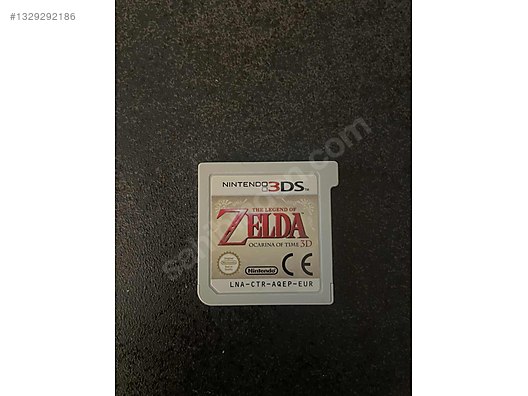 Nintendo 3DS Zelda Ocarina of Time 3D Orijinal PAL EUR Sorunsuz on