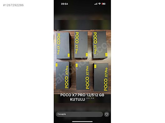 İkinci El ve Sıfır Alışveriş / Cep Telefonu & Aksesuar / Cep Telefonu / Xiaomi / Poco X6 Pro