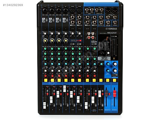 YAMAHA MG12XU DECK MİKSER KAPALI KUTU FATURALI ORJİNAL ÜRÜN