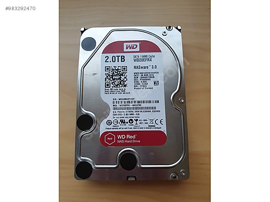 Wd Red Wdefax 2tb 3 5 Sata 3 256mb 5400rpm Nas Disk 7 24 At Sahibinden Com