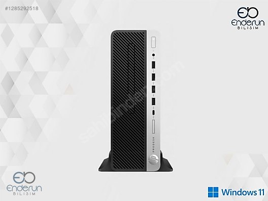 HP / HP PRODESK 600 G4 SFF İ3 9100 / 8GB RAM / 256GB M.2 SSD WİN11