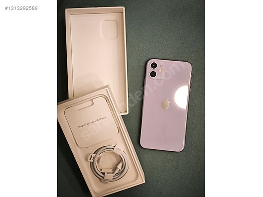 iPhone 11 120GB ラベンダー　【箱なし】 Apple / iPhone 11 / Temiz Değişensiz Lila iPhone 11 64GB TR