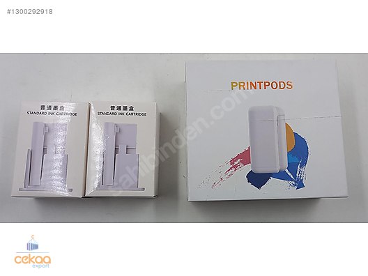Evebot PrintPods Full Set + Metal Hizalama Cetveli + 2 Kartuş