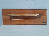 YARIM KESİT YELKENLİ TEKNE TABLO AMERİCA