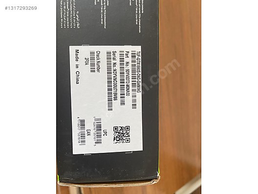 ASUS TUF GTX 1660 SUPER 6GB SORUNSUZ sahibinden.comda - 1317293269