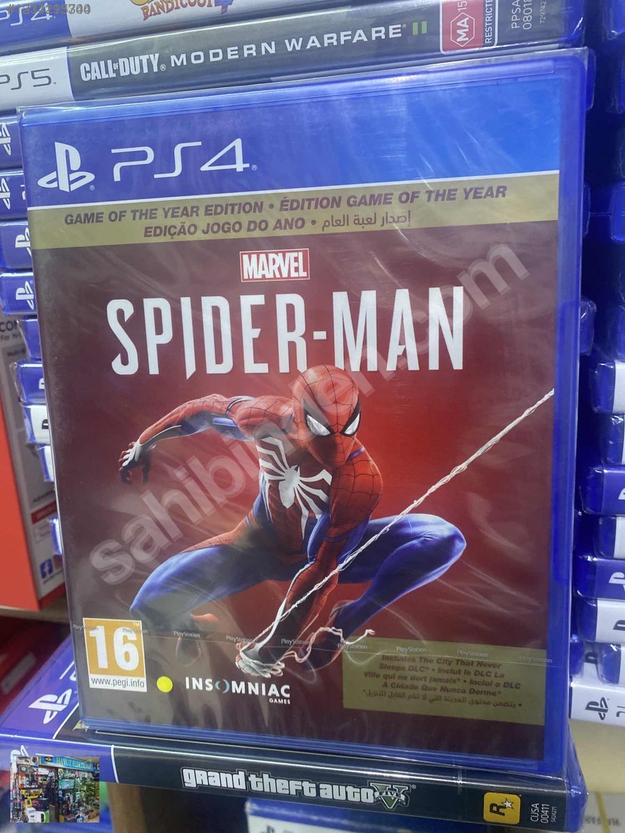 Marvel Spider-Man Game Of The Year Edition PS4 Oyun sahibinden.comda ...
