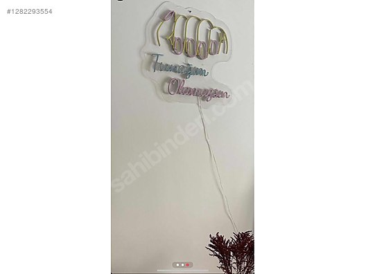 Neon led tablo - Yapı Malzemeleri ve Elektronik Ürünler sahibinden.com'da