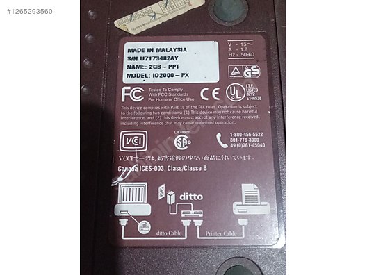 İkinci El ve Sıfır Alışveriş / Bilgisayar / Çevre Birimleri / Harici Disket Sürücü