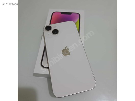 Apple / iPhone 14 / 1. El kullanıcıdan sıfır iPhone 14 128gb beyaz