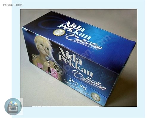 Ajda Pekkan collection 10 CD 106 şarkı , ücretsiz kargo - Müzik CD