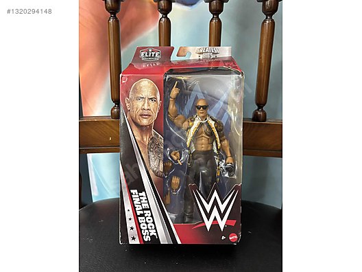Movies & TV Series / WWE Elite The Rock Final Boss figürü on