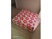 puf renkli pembe beyaz