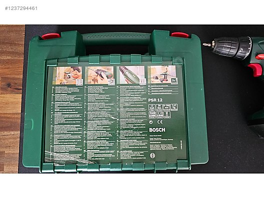 Bosch Psr 12 Akulu SON FİYAT - İkinci El Elektrikli Vidalama İlanları sahibinden.com'da
