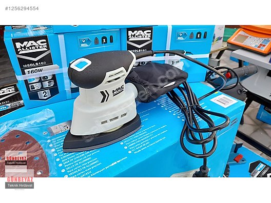 MAC ALLİSTER 160 WATT MAUSE TİPİ ZIMPARA MAKINASI SIFIR ÜRÜN at