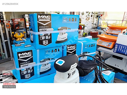 MAC ALLİSTER 160 WATT MAUSE TİPİ ZIMPARA MAKINASI SIFIR ÜRÜN at