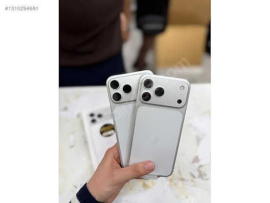 Apple / iPhone 17 Pro Max / SİLVER 17 PRO MAX 256GB on sahibinden