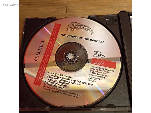 Jeff Wayne - War of the Worlds - CD (çift CD) - Müzik CD leri
