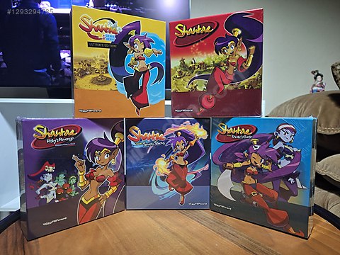 PS5 シャンティ / Shantae 北米 コレクターズ版 新品未開封 海外 Yahoo!オークション - PS5 シャンティ コレクターズエディション 5作 +